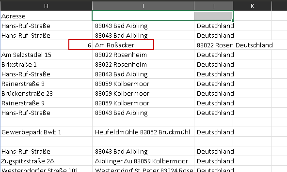 Fehler nach der Konvertierung