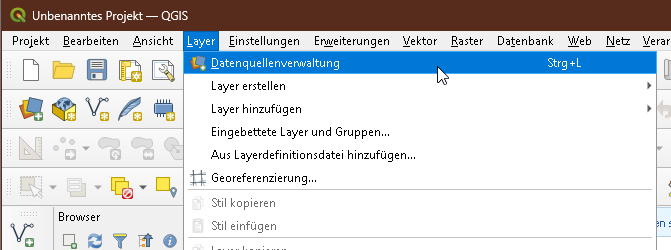 Datenquellenverwaltung